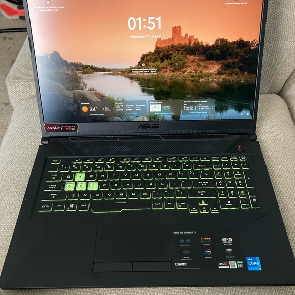 I’m selling a ASUS TUF Laptop brand new barley ever used